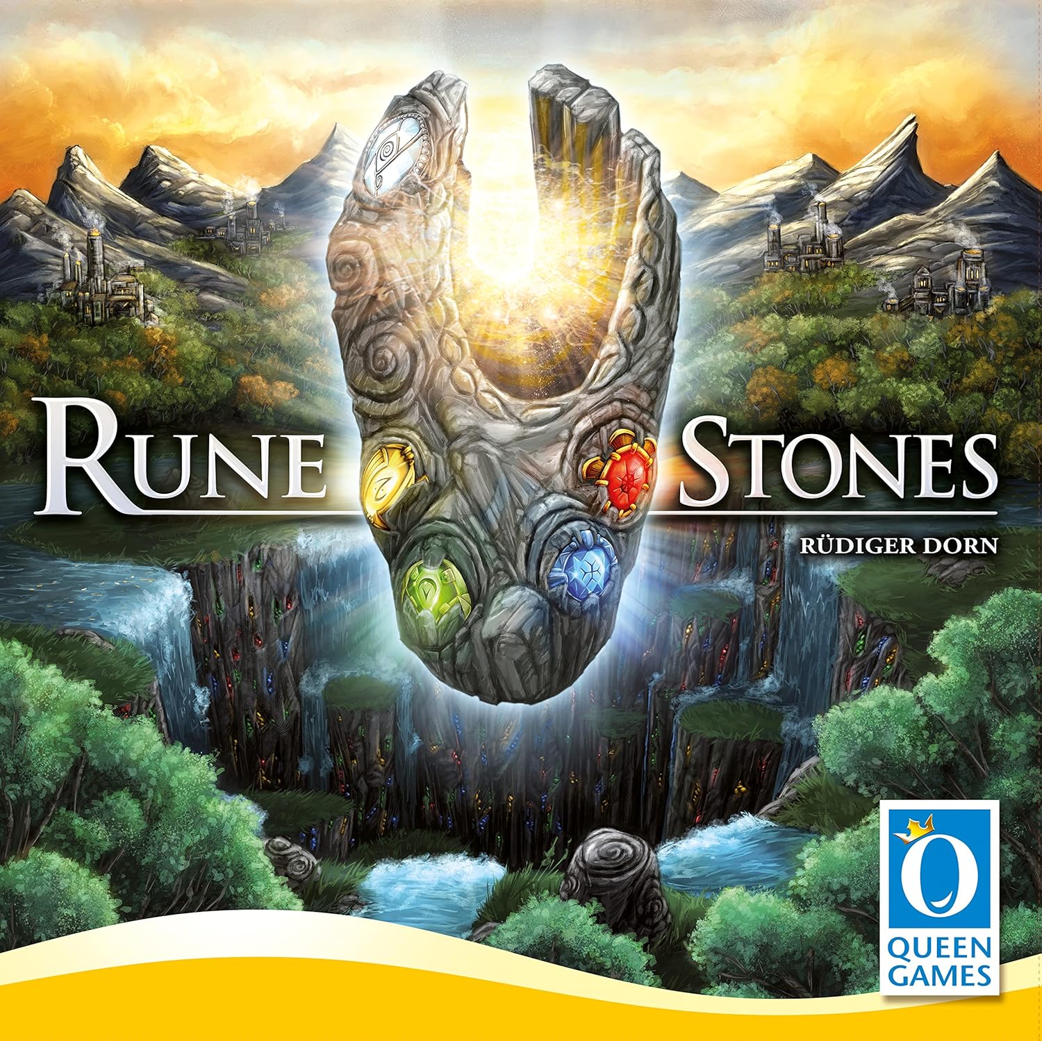 Queen Games Juego de mesa Rune Stones