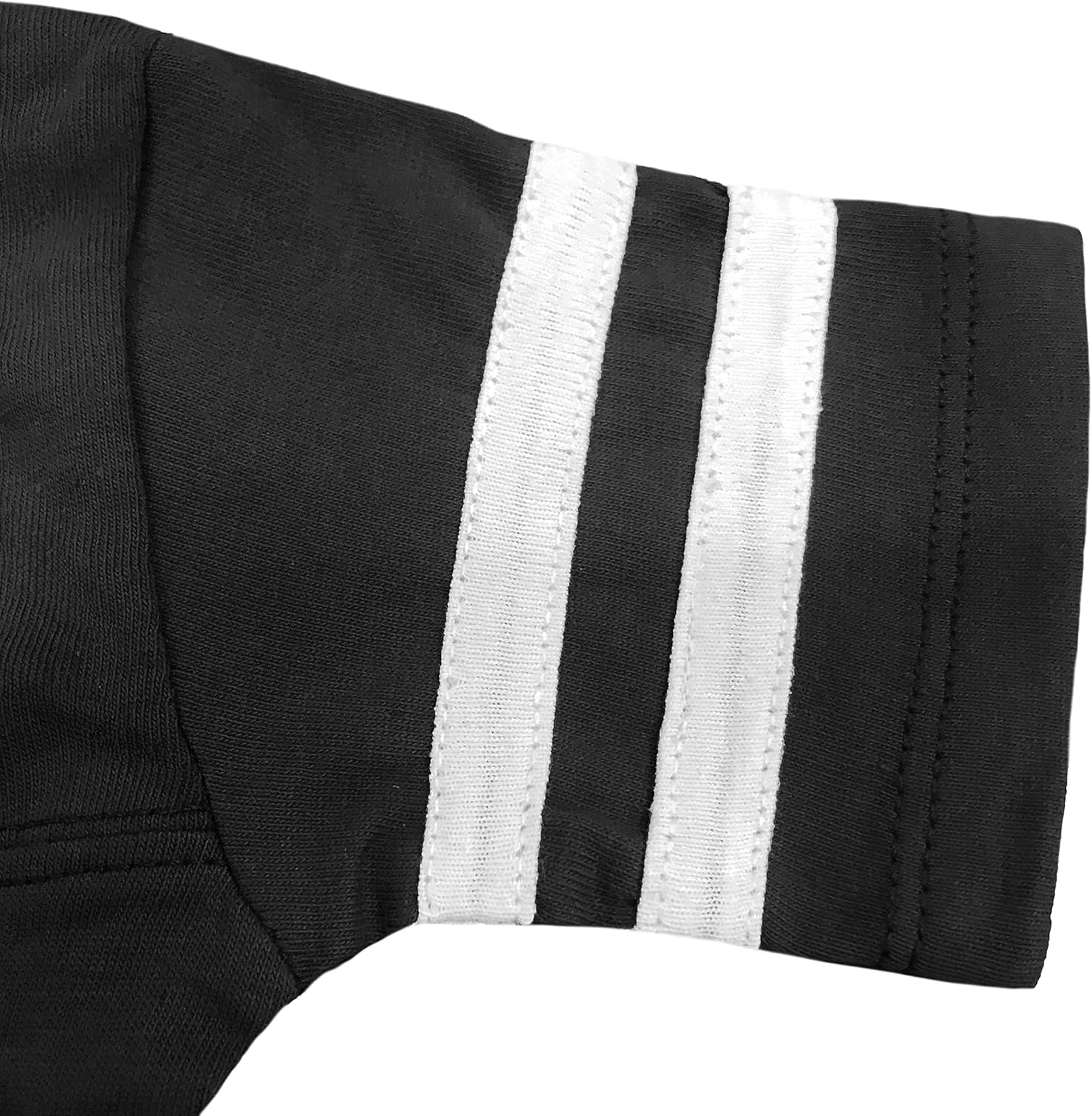 Little King Mameluco de fútbol universitario para niños, tallas 6M, 12M, 18M