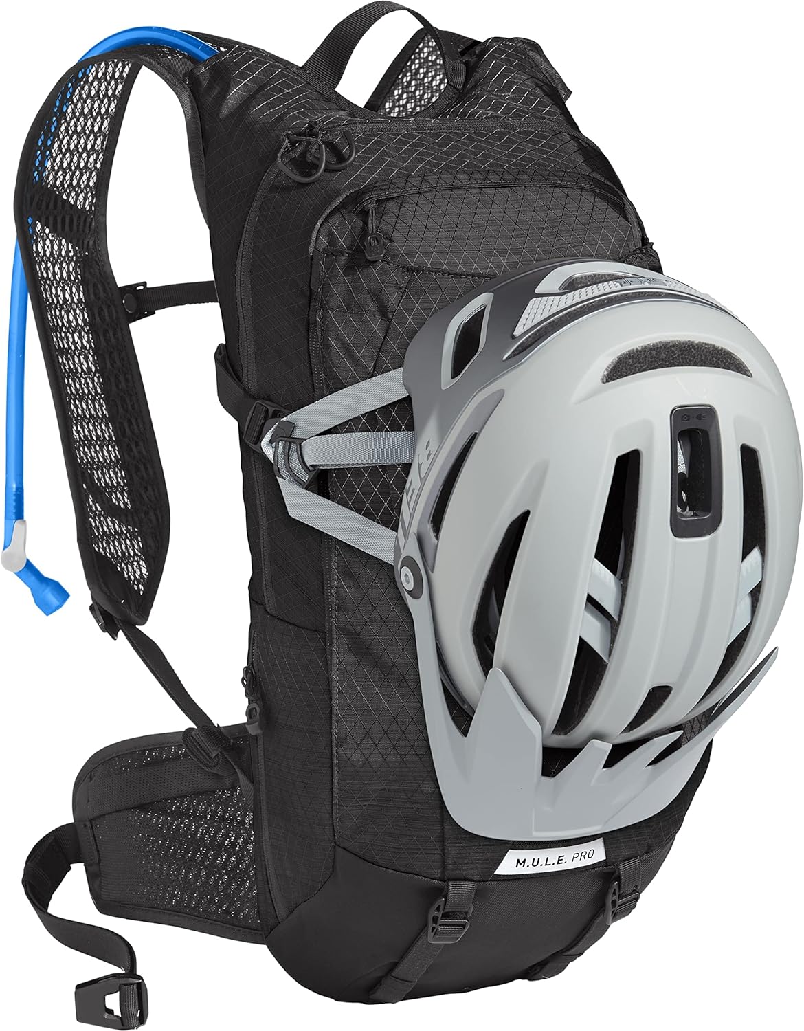 CamelBak M.U.L.E. Pro 14 Mochila de hidratación para bicicleta, 100 onzas, tecnología de mapeo corporal