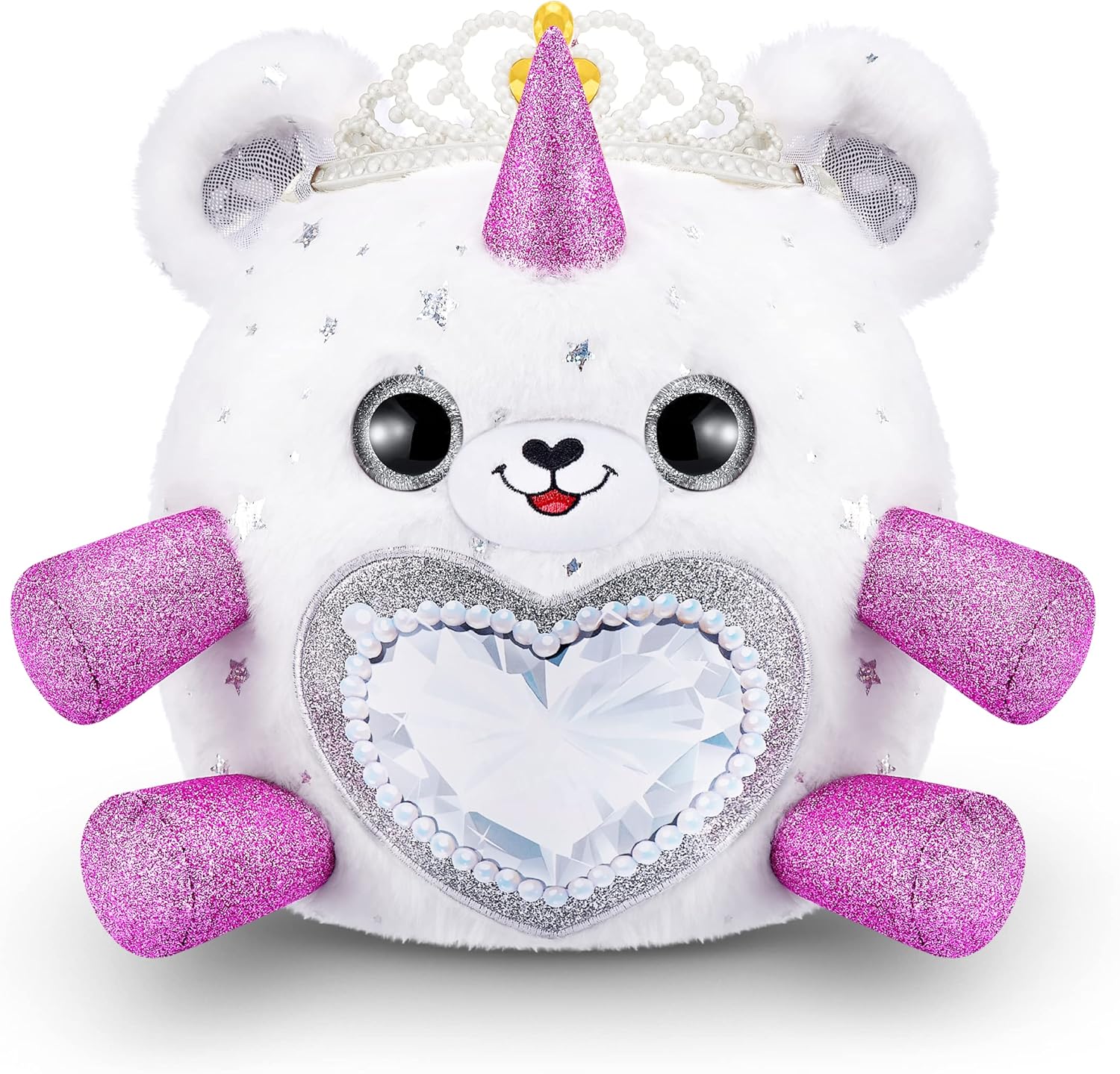 Rainbocorns Fairycorn Princess Surprise – Peluche coleccionable de ZURU de 11 pulgadas, huevo sorpresa, alas de hadas portátiles, princesa de hadas