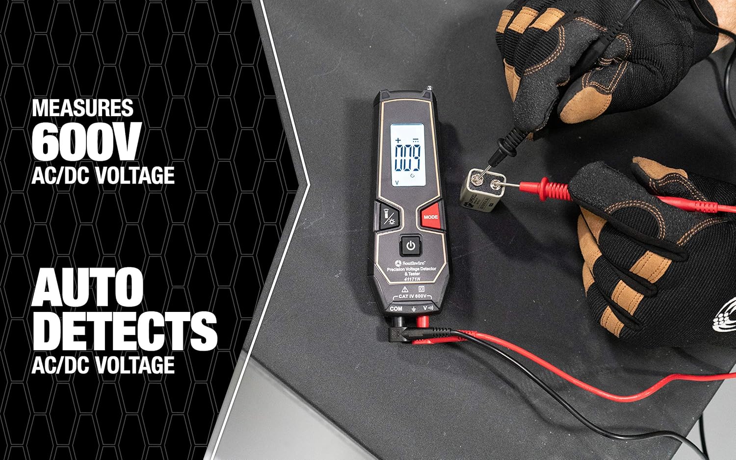 Southwire – Detector y probador de voltaje de precisión 65112140 41171N