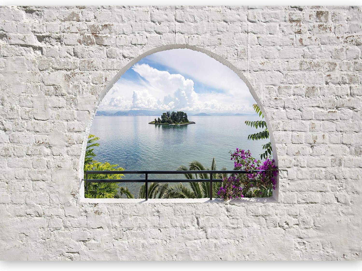 artgeist Mural de pared premium Mar 197 x 110 pulgadas, papel tapiz no tejido, decoración de pared de vellón, impresión fotográfica, diseño de