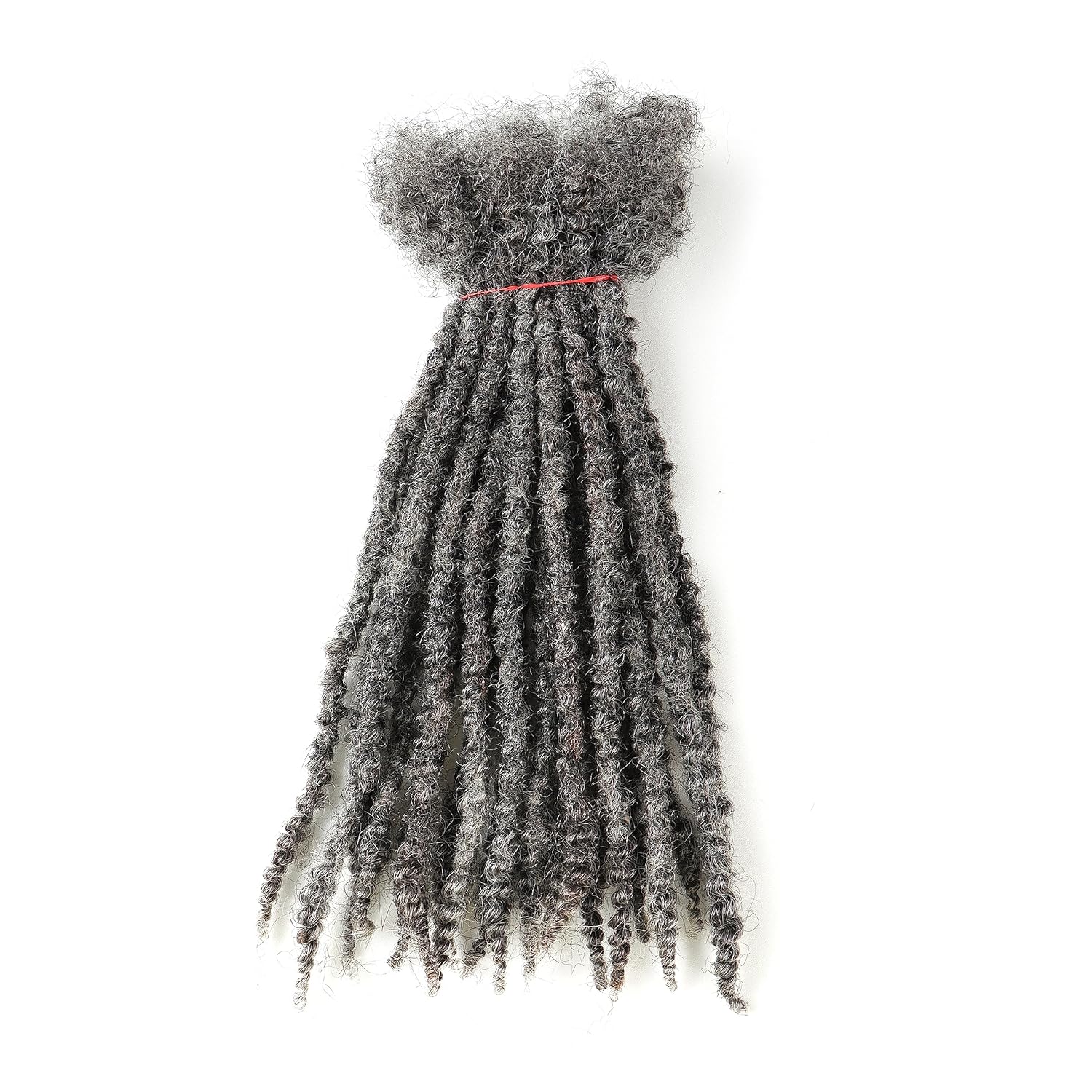 0.2 in 0.2 in 0.3 in ancho 20 hebras 100% extensiones de cabello humano, cabello natural, cabello rizado, extensiones de cabello humano con textura