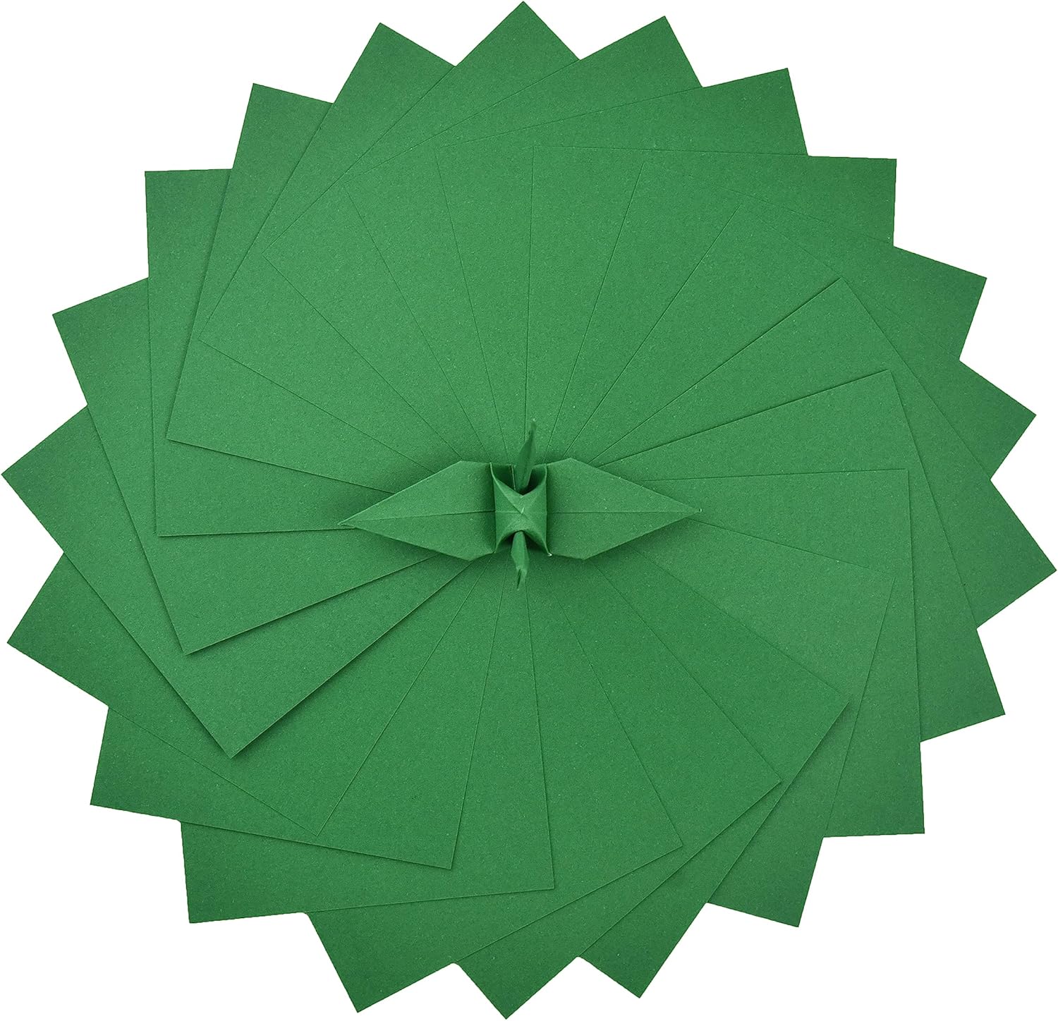 100 papel de origami de doble cara de 6 x 6 pulgadas, cuadrado fácil de plegar para papel plegable, grúas de origami, papel de álbum de recortes,