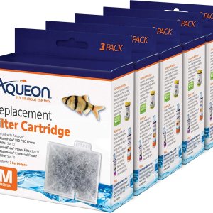 Aqueon – Cartuchos de repuesto para filtro paquete de 15 filtros tamaño M Aqueon – Cartuchos de repuesto para filtro paquete de 15 filtros tamaño M