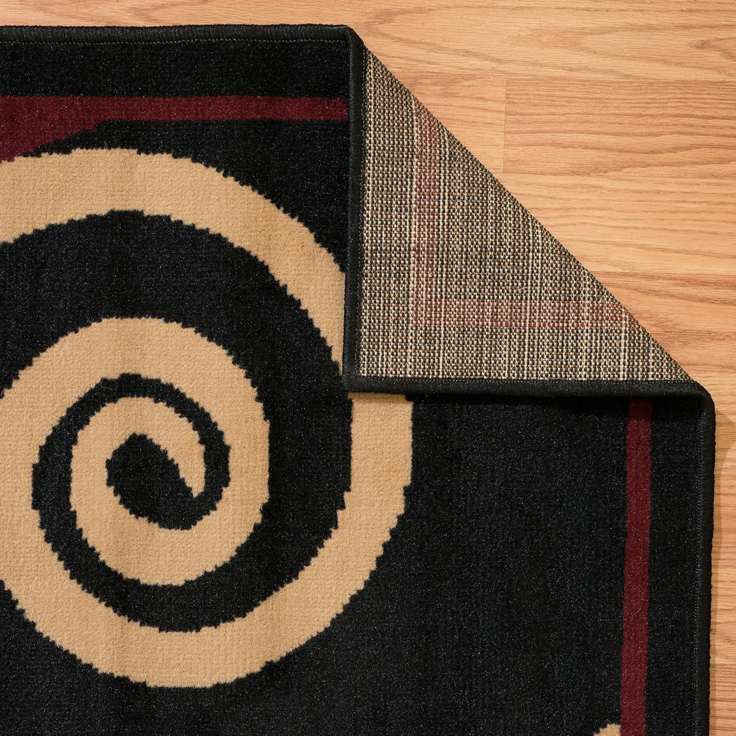 United Weavers of America, Colección Dallas, alfombra de área, interior, polipropileno, respaldo de yute, resistente a las manchas, contemporánea,