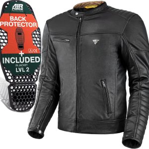 SHIMA WINCHESTER 2.0 – Chaqueta de motociclista clásica de cuero con espalda CE, hombros y codos SHIMA WINCHESTER 2.0 – Chaqueta de motociclista clásica de cuero con espalda CE, hombros y codos