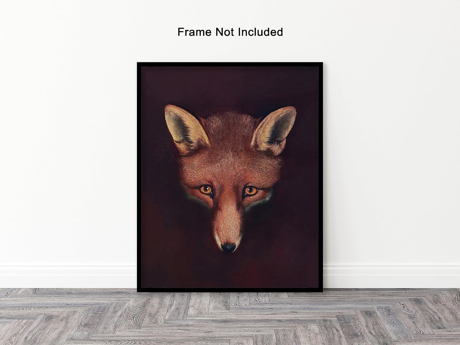 Poster Master Póster vintage de zorro, impresión retro de Renard the Fox, arte de retrato de zorro, gran regalo para hombres, mujeres, amantes de