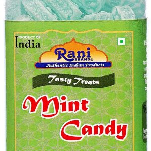 Rani Mint Candy – Caramelo de menta de 5.25 onzas (5.29 oz) sellado al vacío, parte superior fácil de abrir, recipiente resellable Indian Tasty Rani Mint Candy – Caramelo de menta de 5.25 onzas (5.29 oz) sellado al vacío, parte superior fácil de abrir, recipiente resellable Indian Tasty