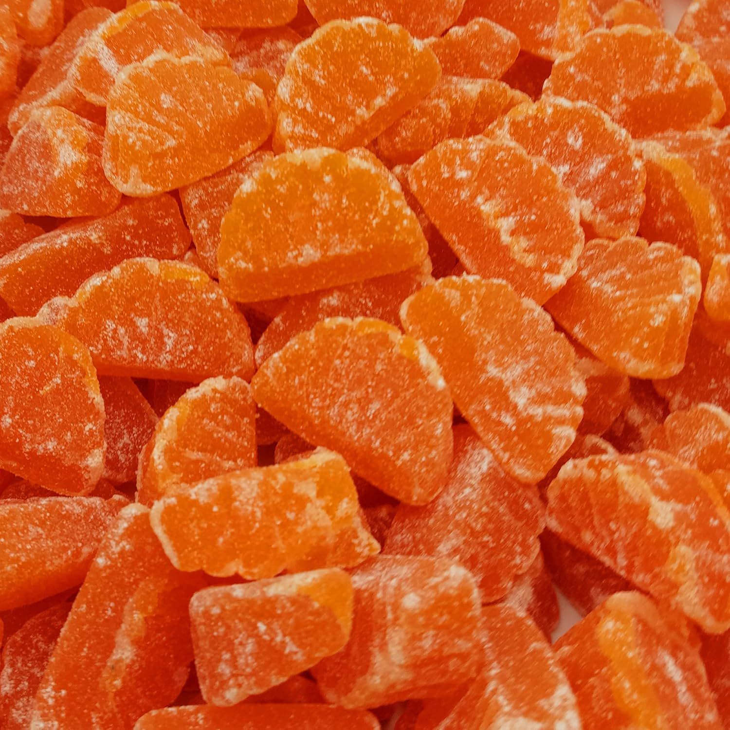 Orange Slice Candy – Caramelo de gomita de rodajas de naranja – Hecho con jugo de fruta real – Paquete a granel – 3 libras (rebanada de naranja)