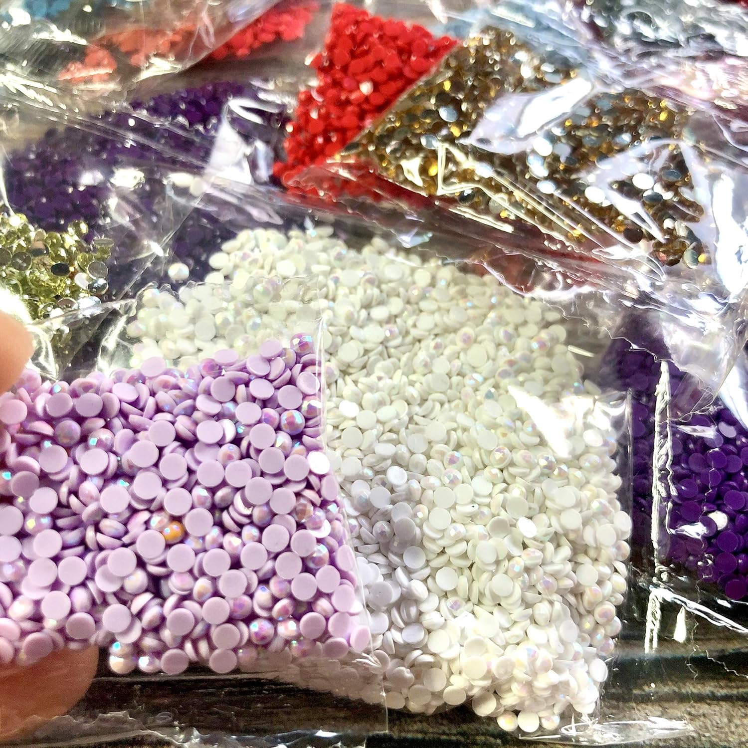 Staroar Kits de pintura de diamantes 5D para adultos redondos con AB y diamantes de imitación de cristal – Cardenales 51x40CM Art Craft Diamond Art