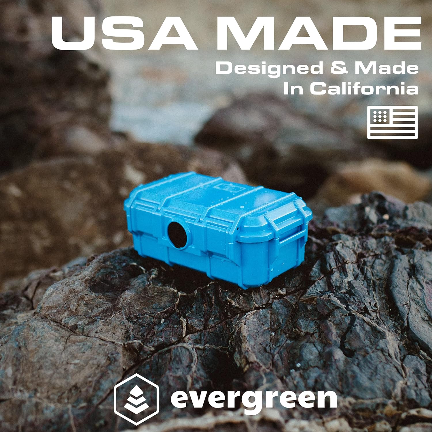 Evergreen Funda protectora impermeable 57 Dry Box  Seguro de viaje, especificaciones mil, fabricado en Estados Unidos, para cámaras, teléfonos,