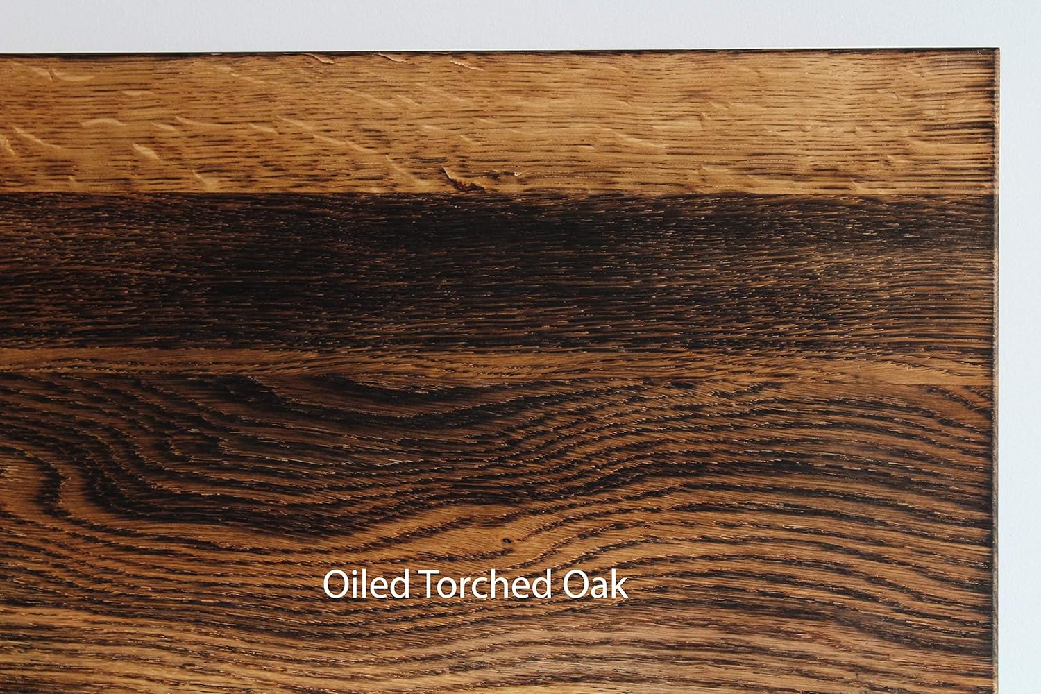 Urban Legacy Estantes modernos de madera dura, juego de 2, hechos de madera nueva, sellados con carbonizado japonés, capacidad de peso alta