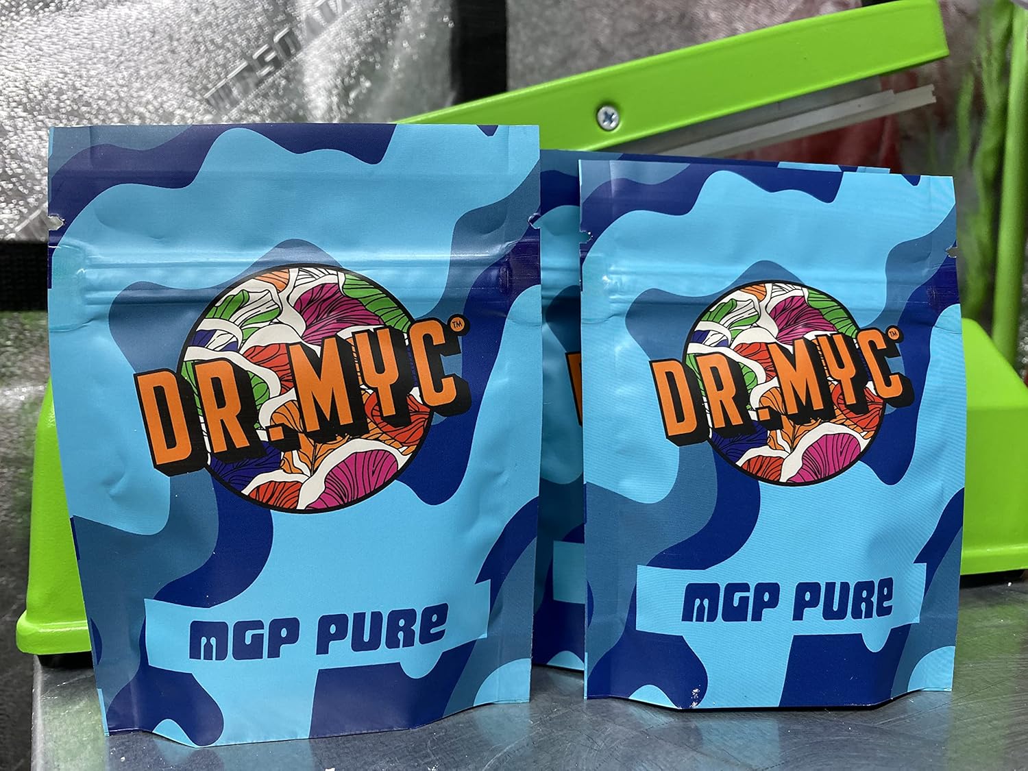 DRMyc. com – MGP Pure – Promotor de crecimiento para hongos. Nuestro probiótico de sustrato aumenta la velocidad de colonización, tamaño de