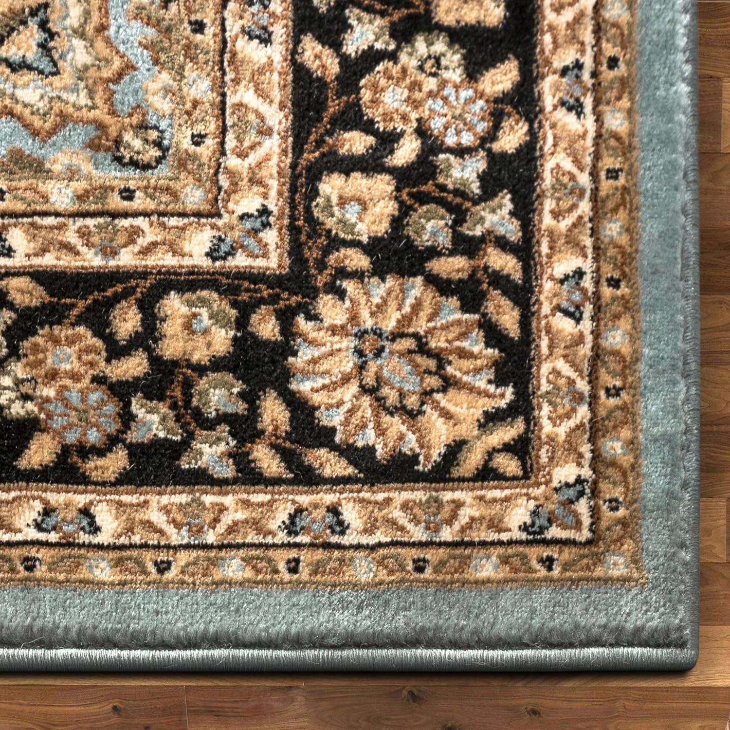 Well Woven Alfombra oriental con diseño de flores persas, Tradicional