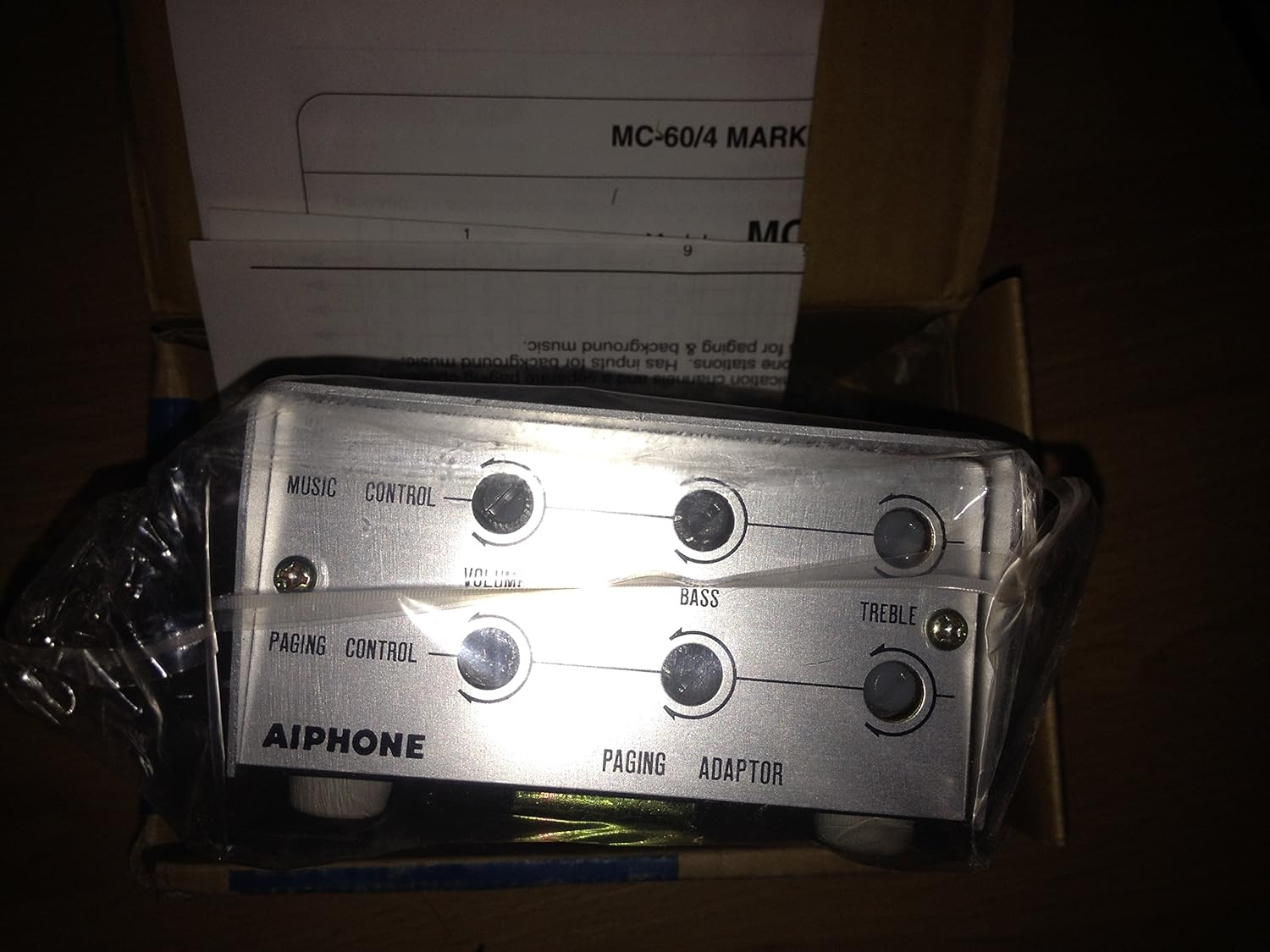 AIPHONE adaptador de altavoces para market-com, parte # mc-aA