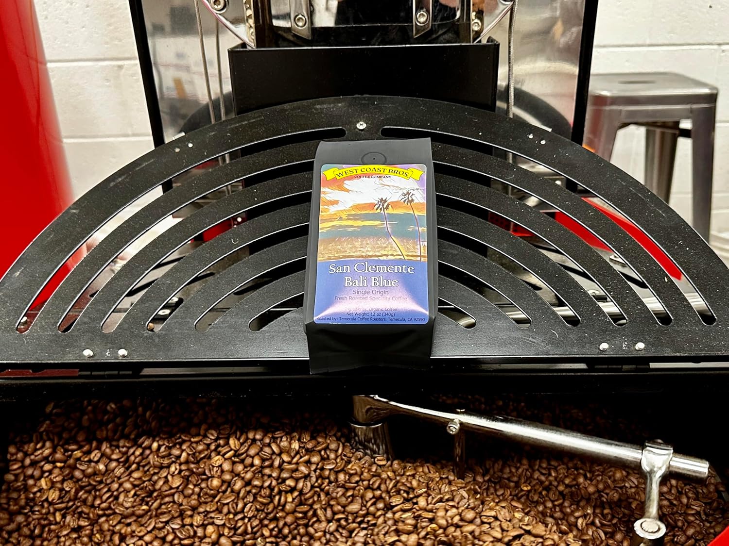 **Tostado a pedido*** West Coast Bros. Coffee Company de café especial tostado fresco de origen único azul Bali Blue de origen único mediooscuro