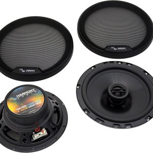 Harmony Audio Compatible con 2005-2007 Dodge Dakota HA-R65 6.5″ de repuesto de 300 W altavoces y parrillas Harmony Audio Compatible con 2005-2007 Dodge Dakota HA-R65 6.5″ de repuesto de 300 W altavoces y parrillas