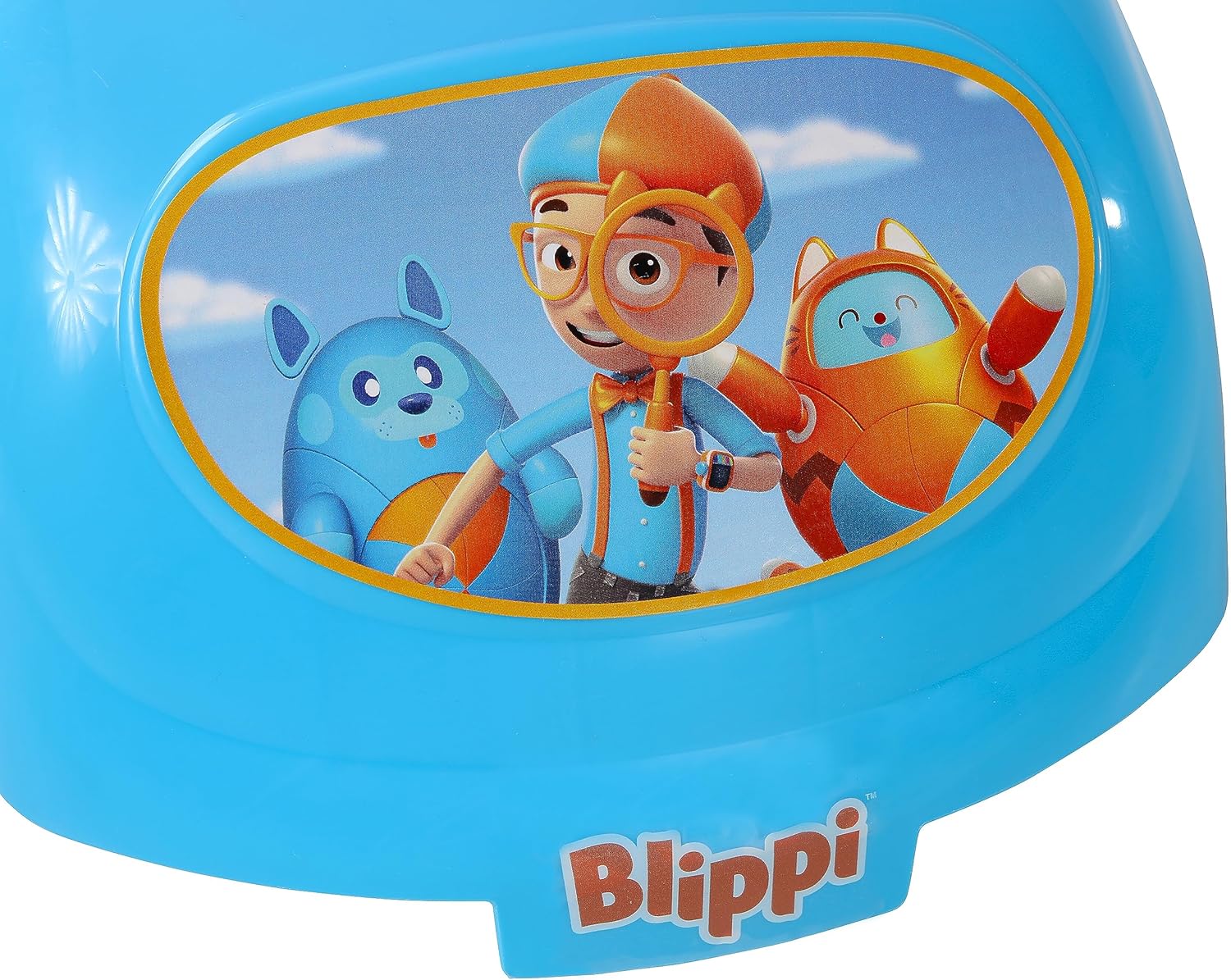 Dynacraft Blippi – Paseo de pie a suelo con funciones de juego interactivo para niños