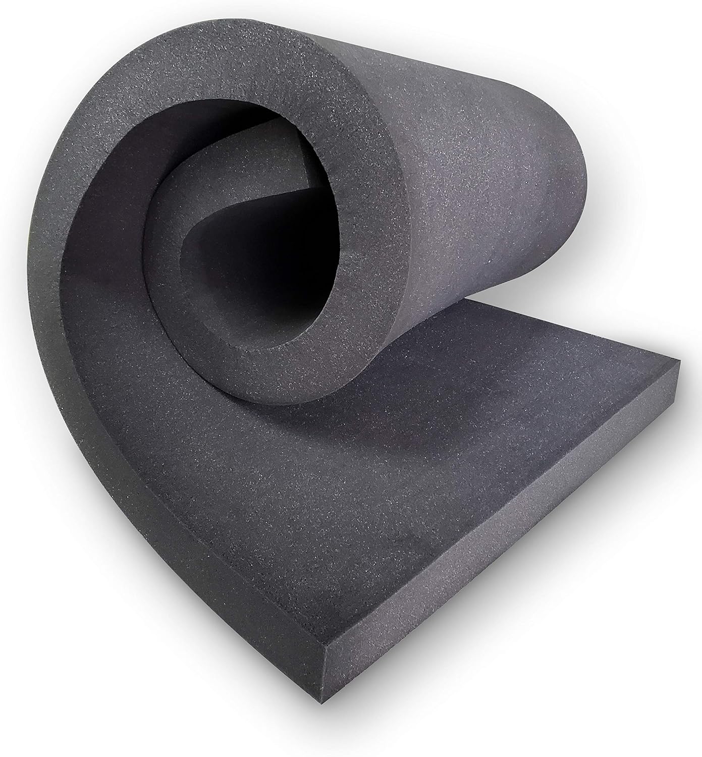 Fabric Empire Cojín de espuma de goma para tapicería de 24 x 82 pulgadas (repuesto de asiento, acolchado de espuma), fabricado en Estados Unidos