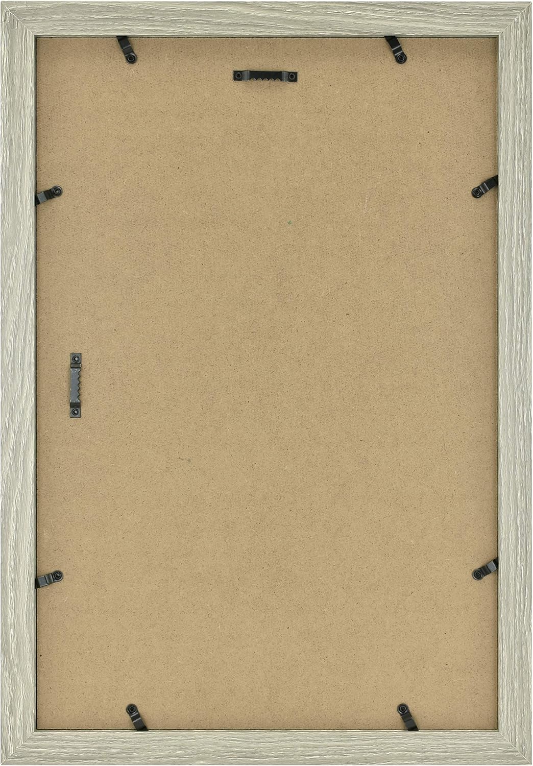 MCS Industries Studio Gallery – Marcos con textura de madera color gris de 12 x 18 pulgadas  30.48 x 45.72 cm., 2 unidades