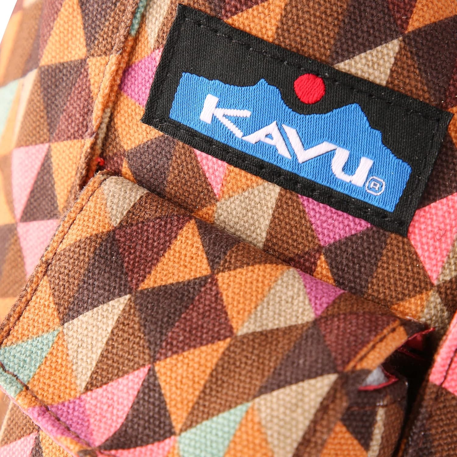 KAVU – Minibolso tipo bandolera de algodón con correa de cuerda