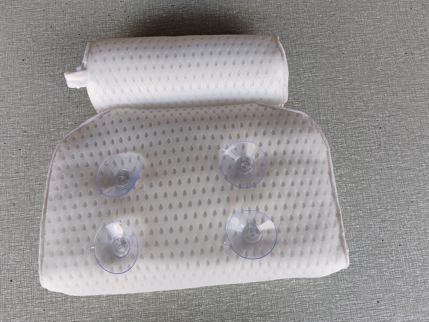 Almohada de baño para bañera, almohada de bañera, almohadas de baño para soporte de cuello y espalda de bañera, reposacabezas impermeable de fuerte