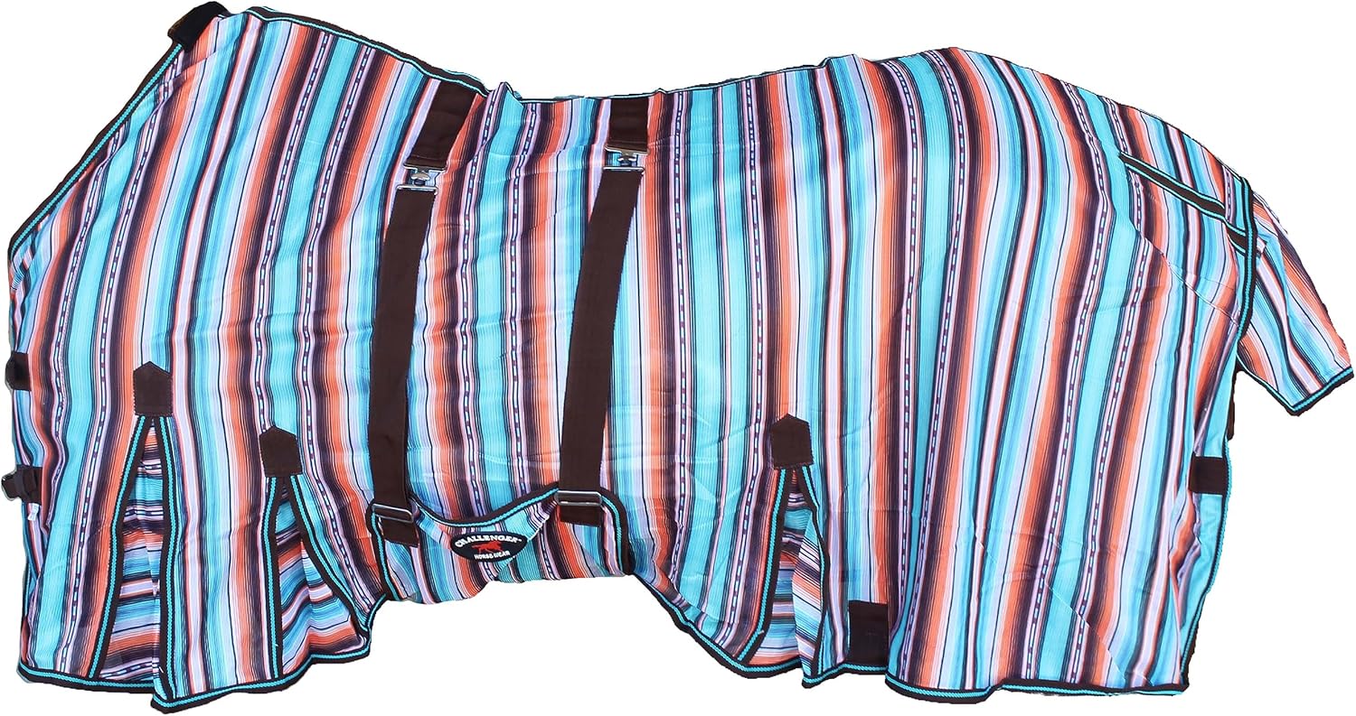 70″ Caballo Malla Ligero Transpirable Verano Primavera Hoja Bellyband 73443