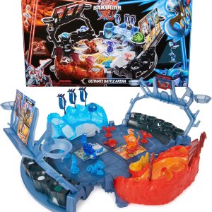 Bakugan Ultimate Battle Arena Playset con ataque especial Dragonoid, Octogan, Hammerhead personalizable, figuras de acción y juego giratorias, Bakugan Ultimate Battle Arena Playset con ataque especial Dragonoid, Octogan, Hammerhead personalizable, figuras de acción y juego giratorias,