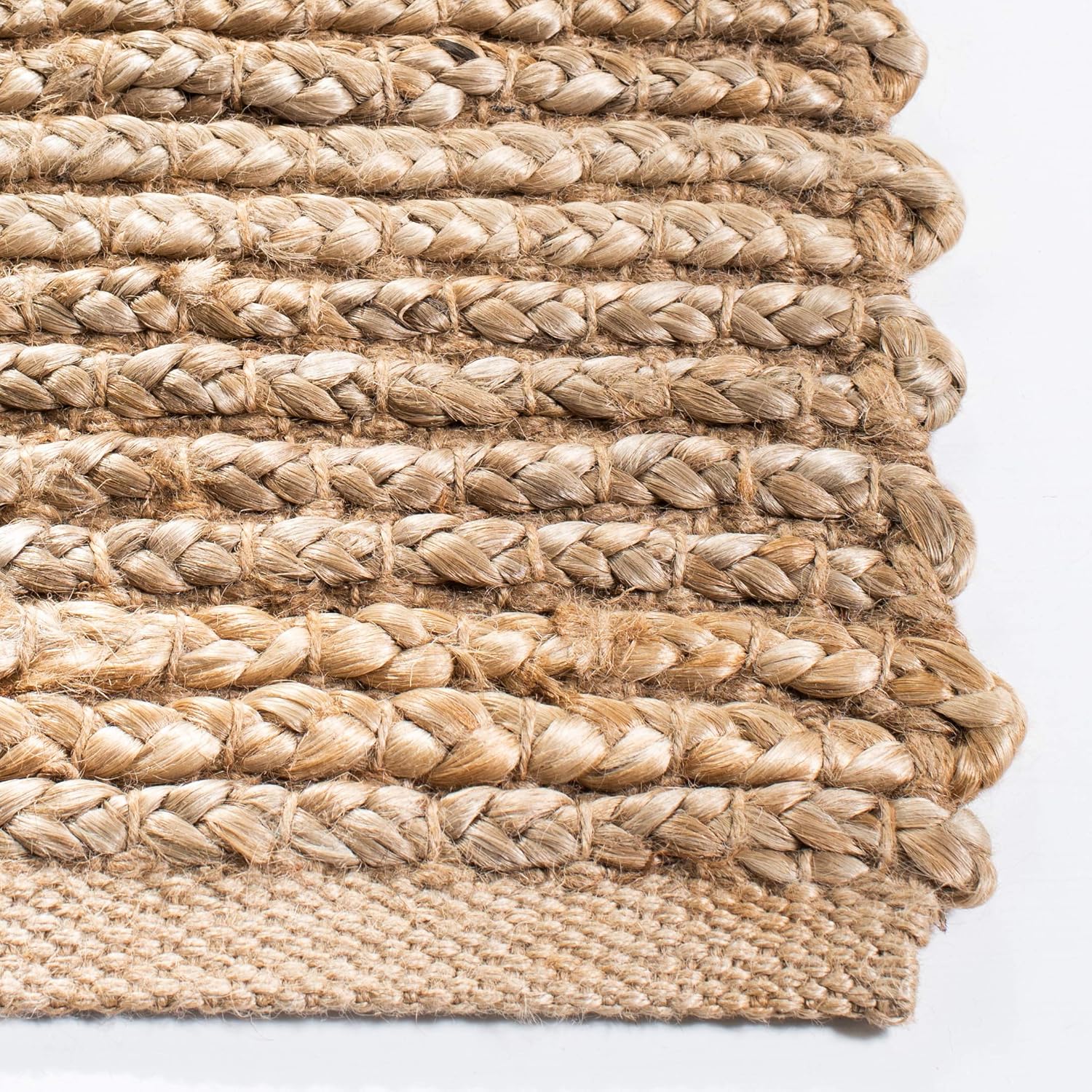 SAFAVIEH Cape Cod Collection – Alfombra de pasillo, 2 pies 3 pulgadas x 22 pies, natural, yute trenzado hecho a mano, ideal para zonas de alto