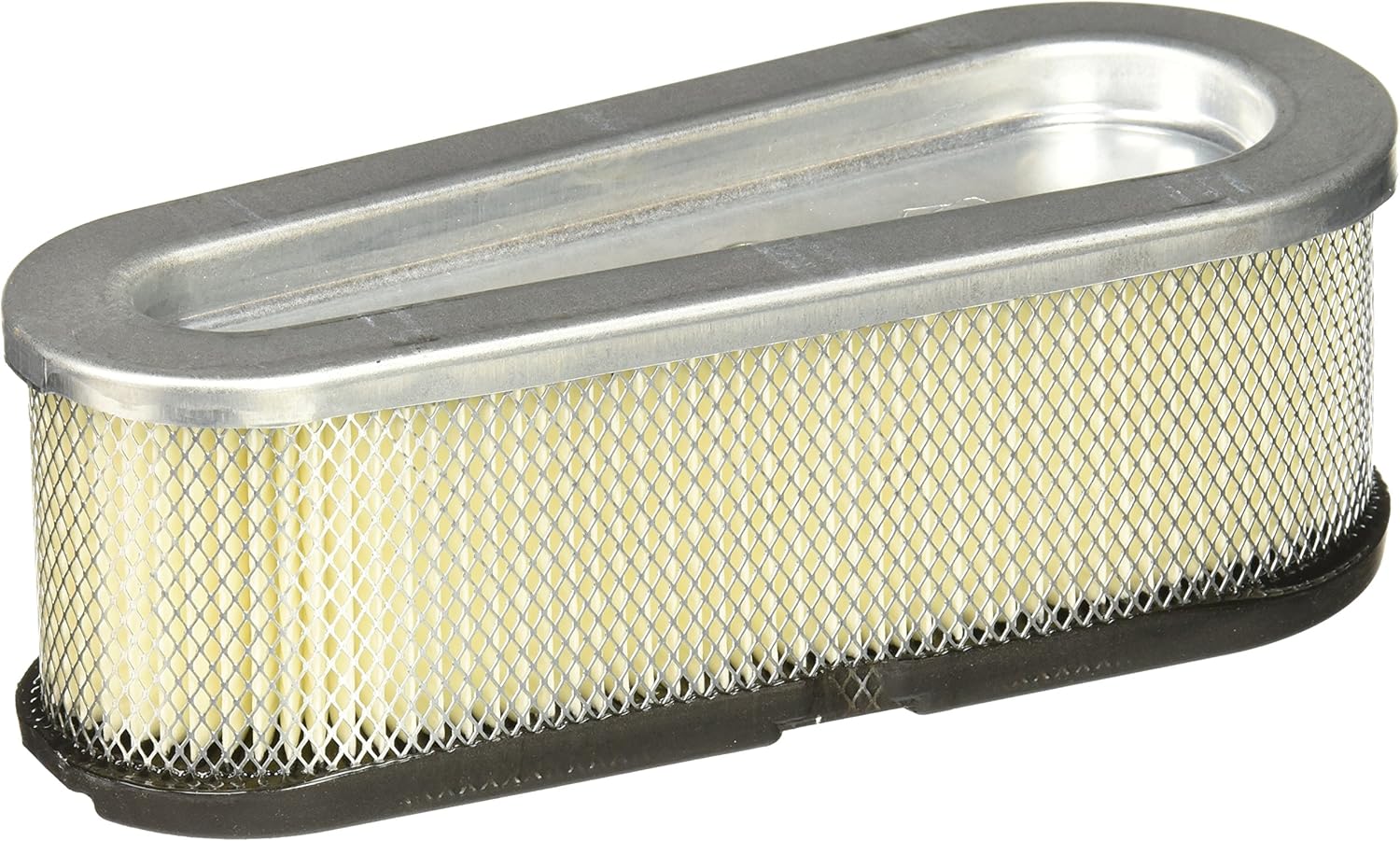 Briggs & Stratton 691667 Cartucho de filtro de aire ovalado, blanco