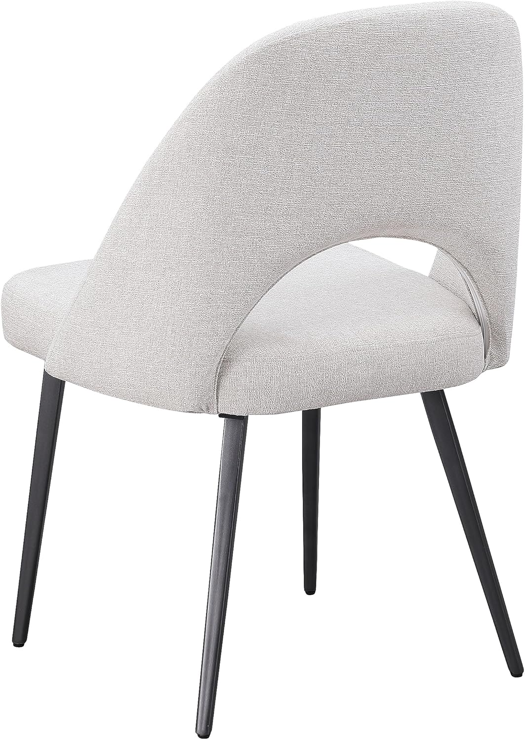 Morden Fort Sillas de comedor, sillas de comedor, juego de 2 cojines gruesos, sillas de acento con patas ajustables, sillas de comedor de tela
