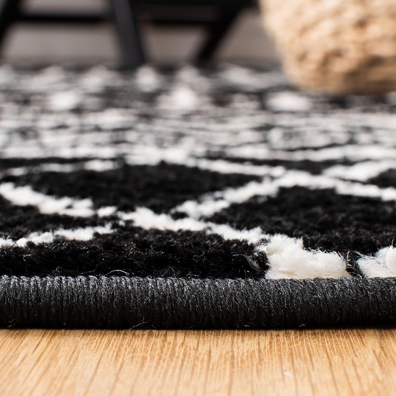 Safavieh Tulum Collection TUL270A – Alfombra envejecida estilo bohemio marroquí