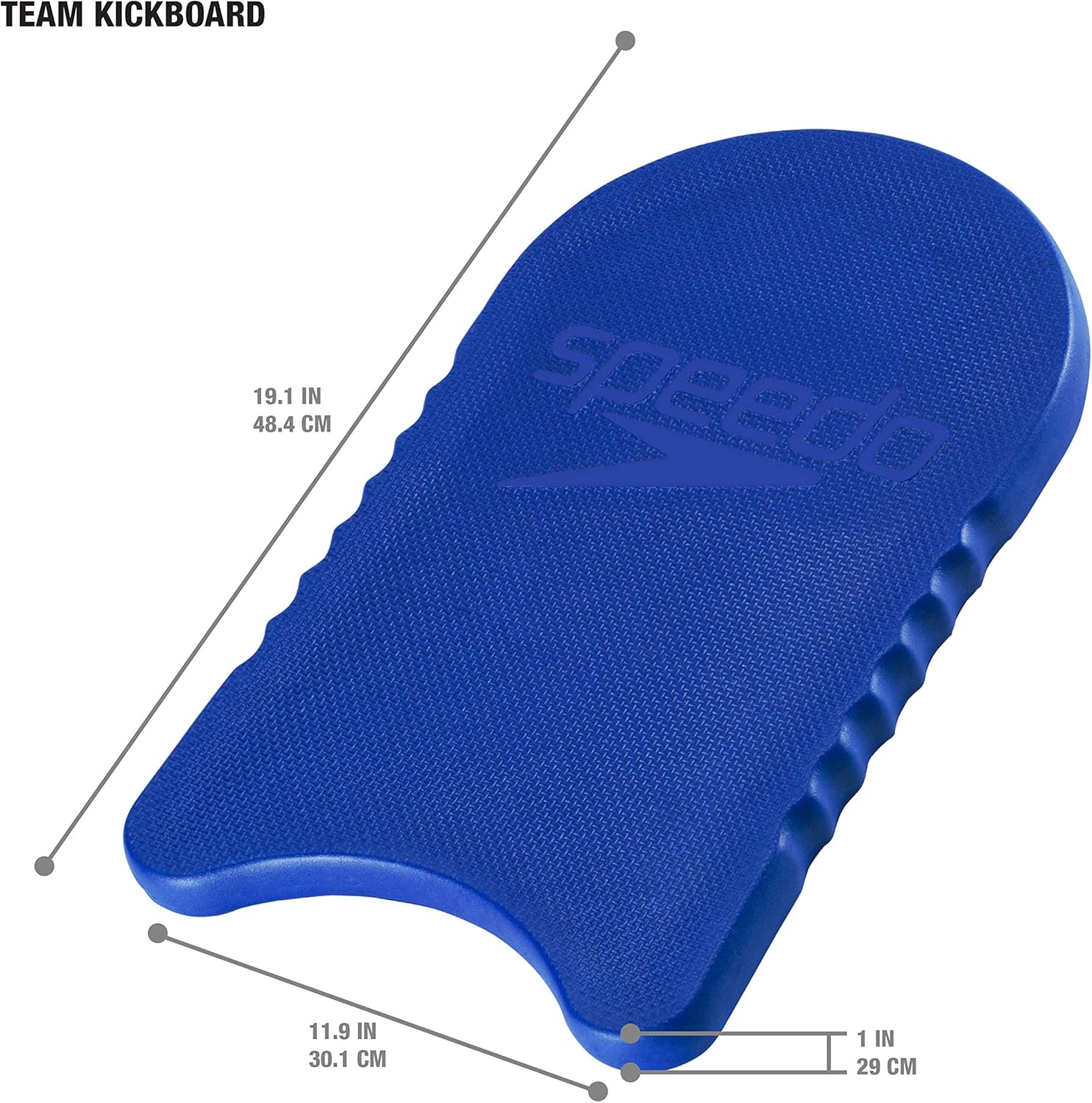 Speedo – Boya unisex para entrenamiento de natación, talla única, color negro, talla única