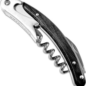 Seki Japan CRESCENT – Cuchillo profesional de camarero con sacacorchos, botellas de vino sumiller y abridor de cerveza, cuerpo de acero inoxidable, Seki Japan CRESCENT – Cuchillo profesional de camarero con sacacorchos, botellas de vino sumiller y abridor de cerveza, cuerpo de acero inoxidable,