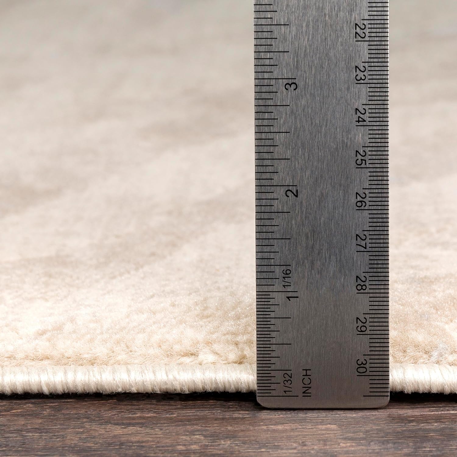 Mark&Day – Alfombra moderna de 6 x 9 pies, color gris claro, alfombra gris beige para sala de estar, dormitorio o cocina (6 pies 7 pulgadas x 9 pies)