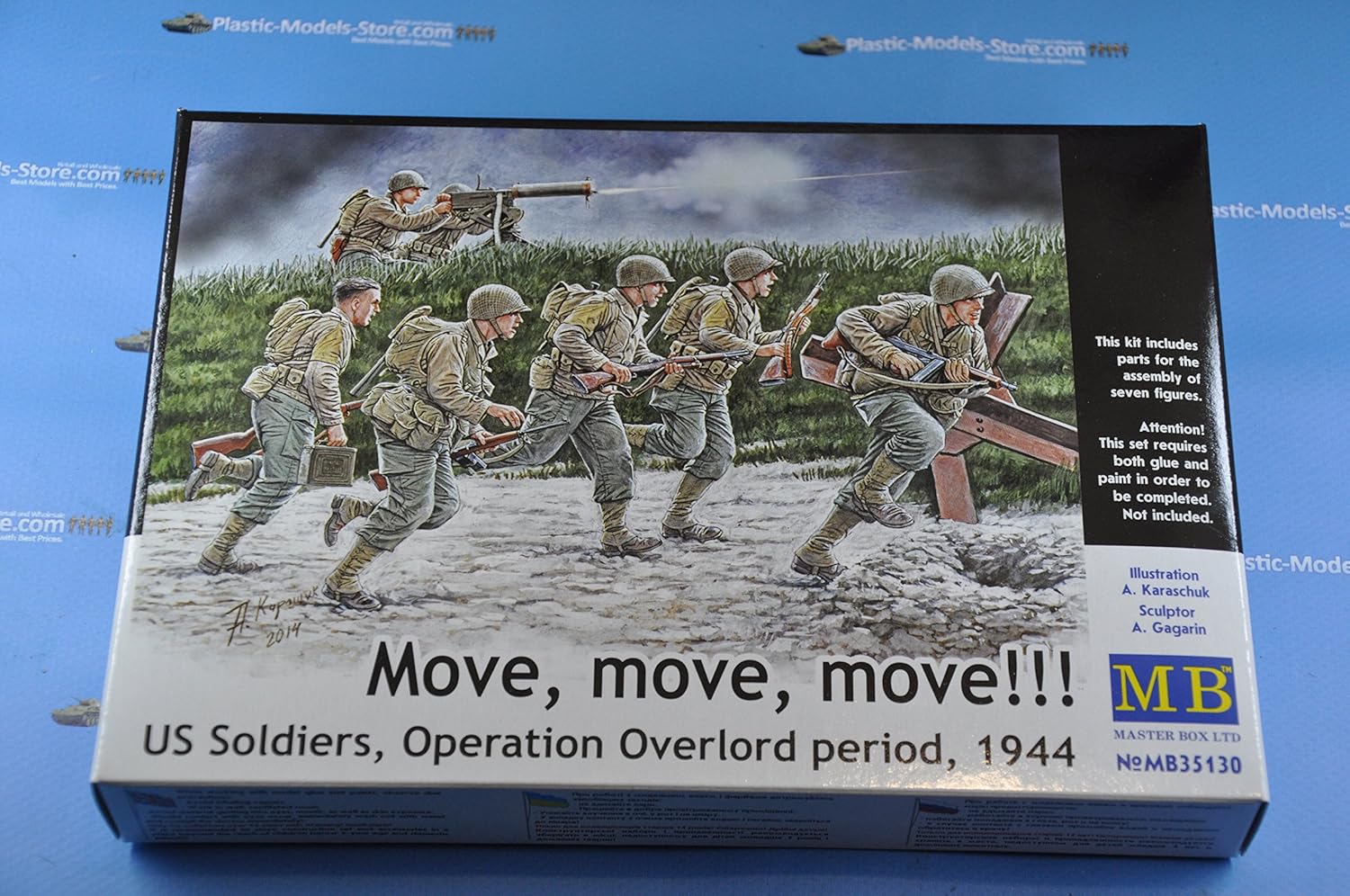 NUEVO!!! SOLDADOS DE ESTADOS UNIDOS, PERÍODO DE OPERACIÓN DE SUPERLOR “Move Move!” 135 MASTER BOX 35130