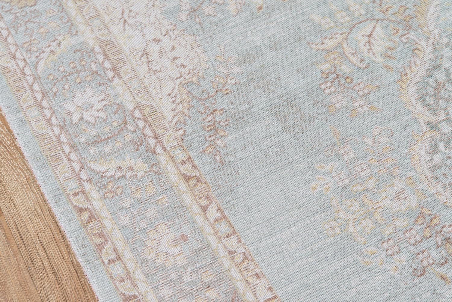 Momeni Rugs Isabella – Alfombra tradicional de tejido plano, 4 x 6 pies, color azul