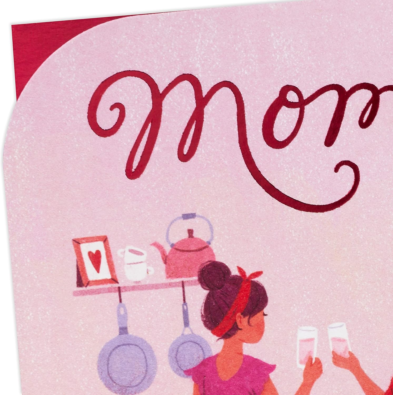 Hallmark Tarjeta de cumpleaños para mamá de hija (recuerdos favoritos)