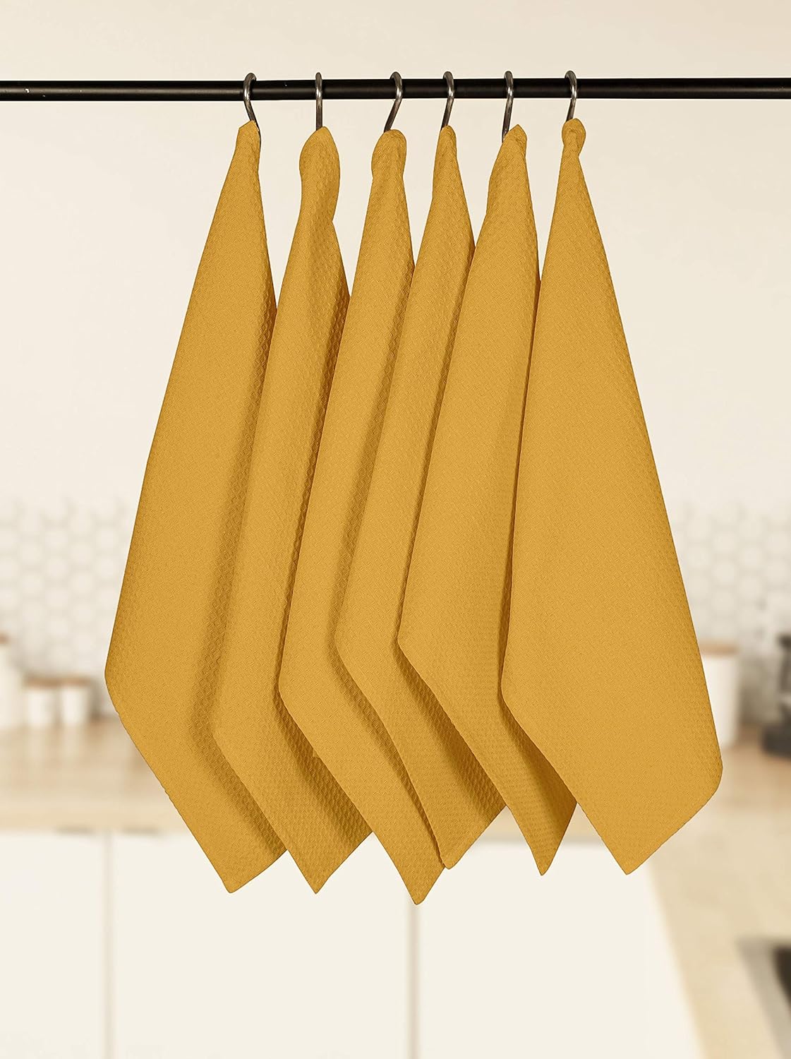 Paquete de 12 paños de cocina de algodón de 12 x 12 pulgadas, absorbentes, lavables, paños de limpieza de restaurantes, trapos para bares de cocina