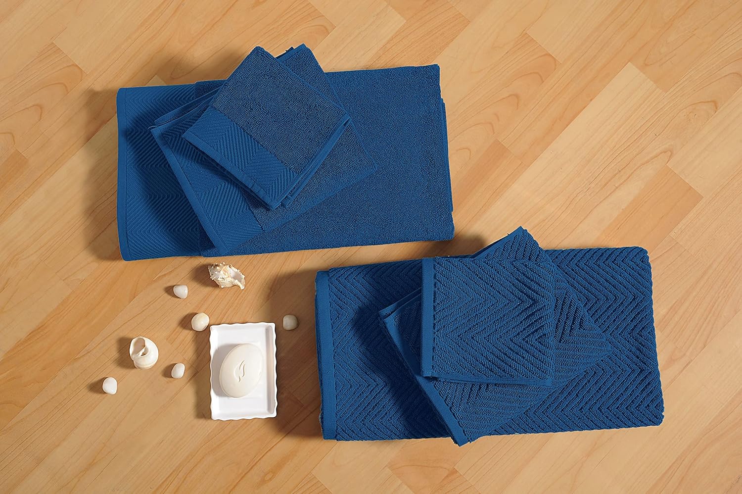 LANE LINEN Juego de 10 toallas de baño 100% algodón para baño, toallas de baño de secado rápido, toallas de gimnasio, toallas de playa para adultos,