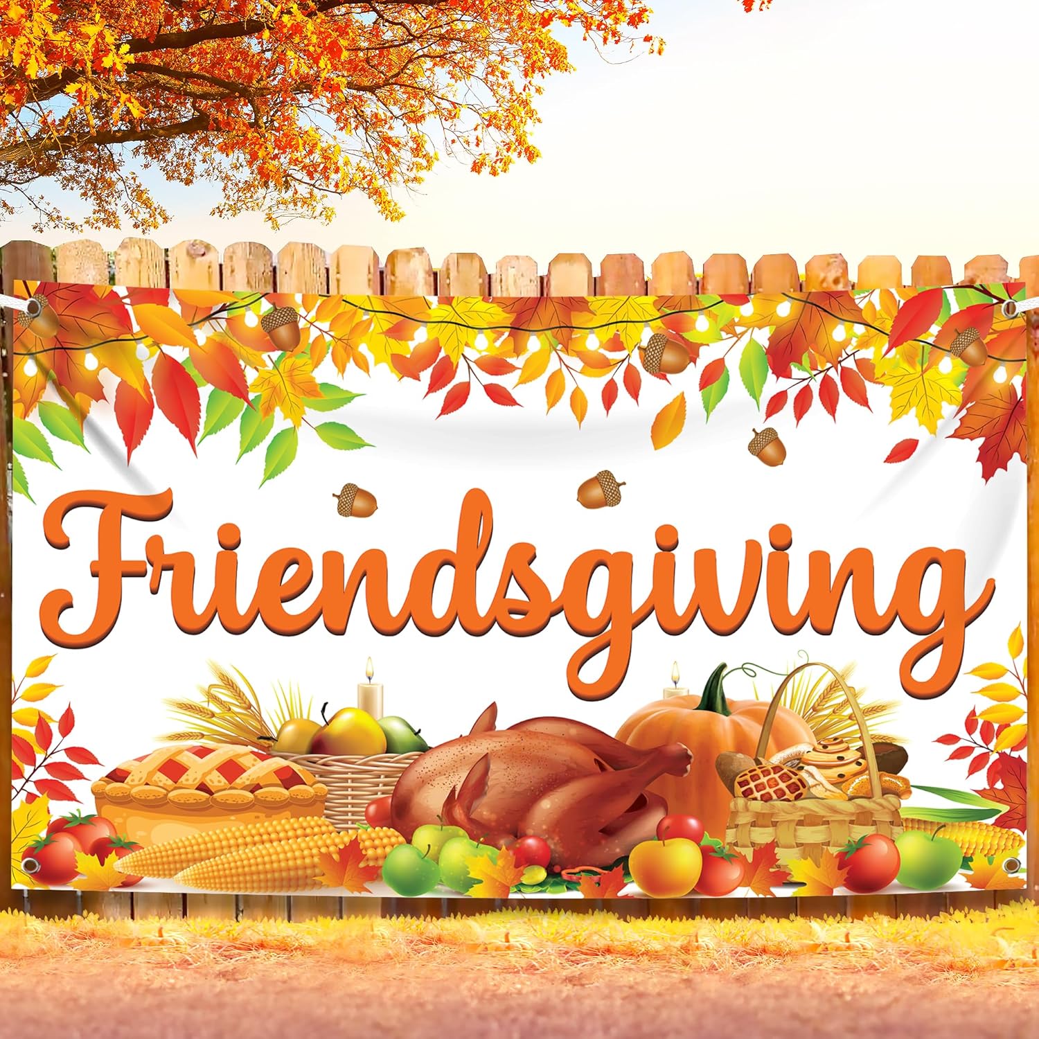 KatchOn, Telones de fondo para fotografía de Friendsgiving – XtraL, 72 x 44 pulgadas  Fondo de fotos de regalo de amigos para decoraciones de amigos