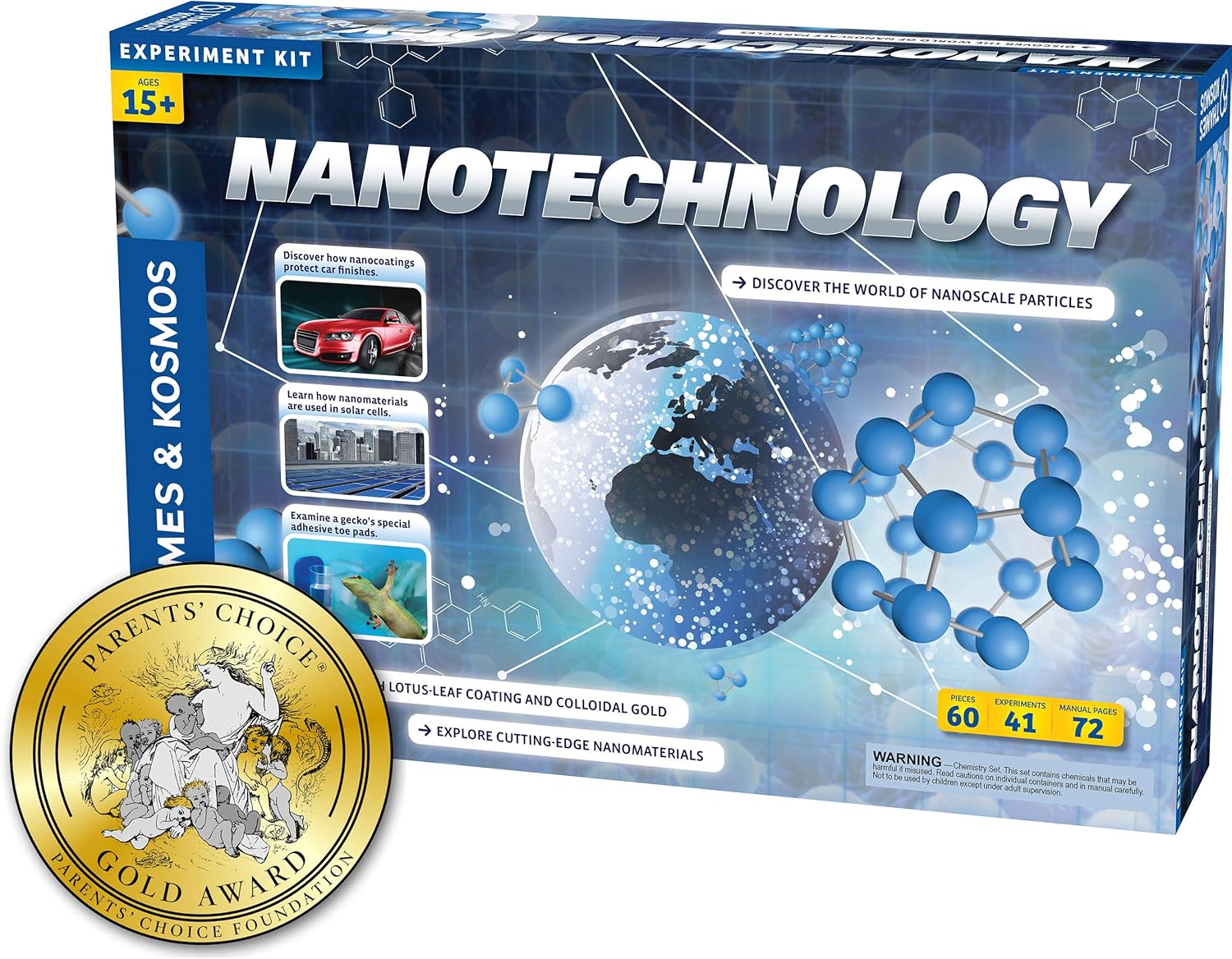 Thames & Kosmos Kit de experimentos científicos de nanotecnología