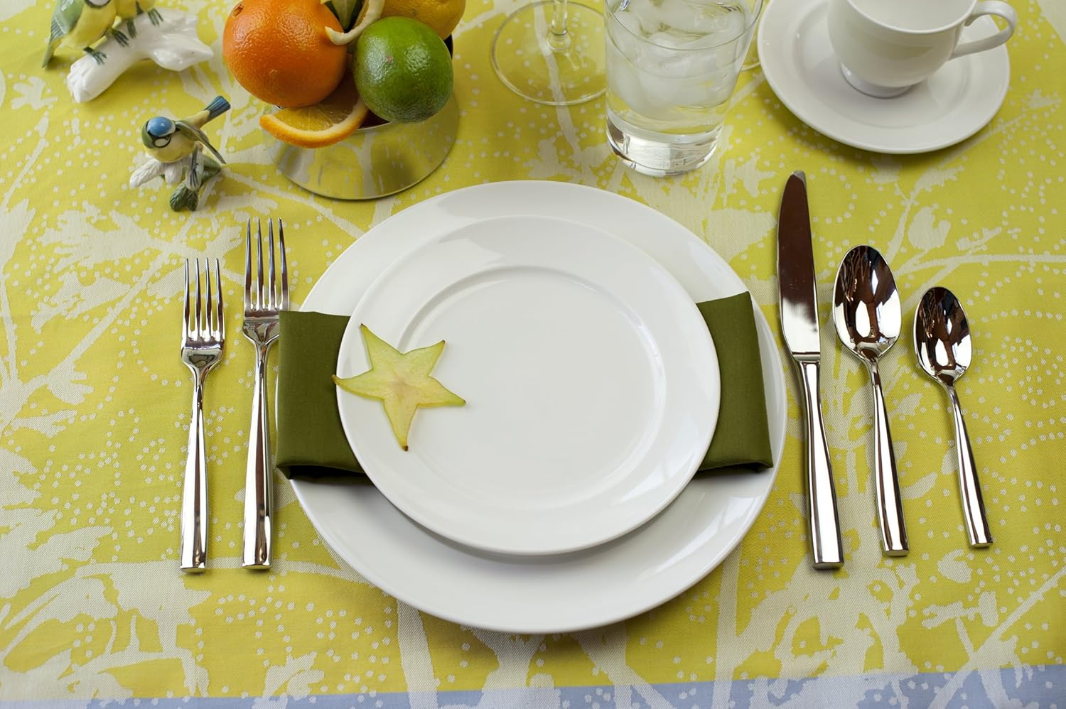 Fortessa Lucca 1810 – Tenedores de mesa de acero inoxidable (12 unidades)