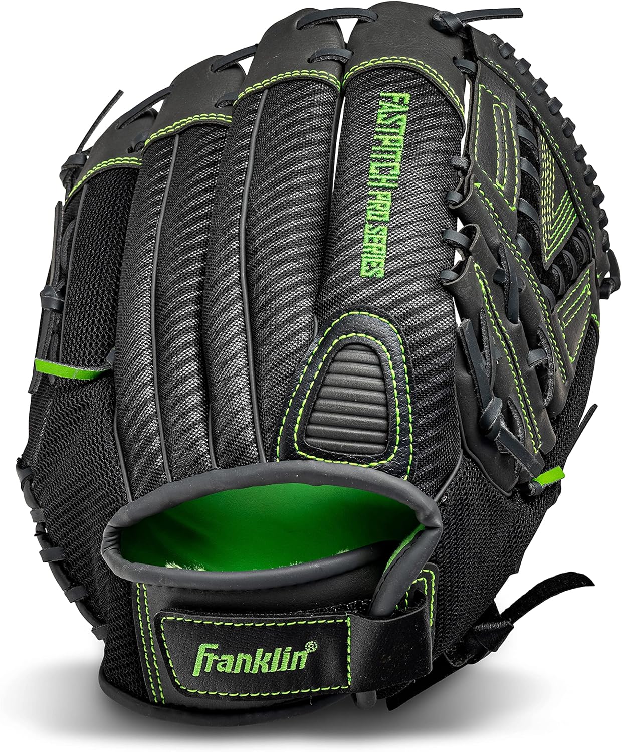 Franklin Sports – Guantes de softball de la serie profesional Fastpitch, mano derecha o izquierda, tallas para adultos y jóvenes de 11, 11.5, 12,
