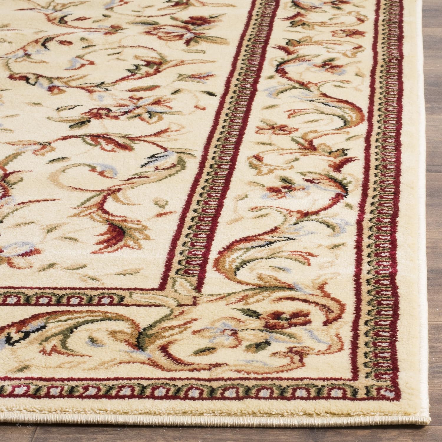 SAFAVIEH Lyndhurst Collection LNH322A – Alfombra cuadrada de 10 pies, diseño tradicional oriental, no desprende pelusa, para sala de estar,