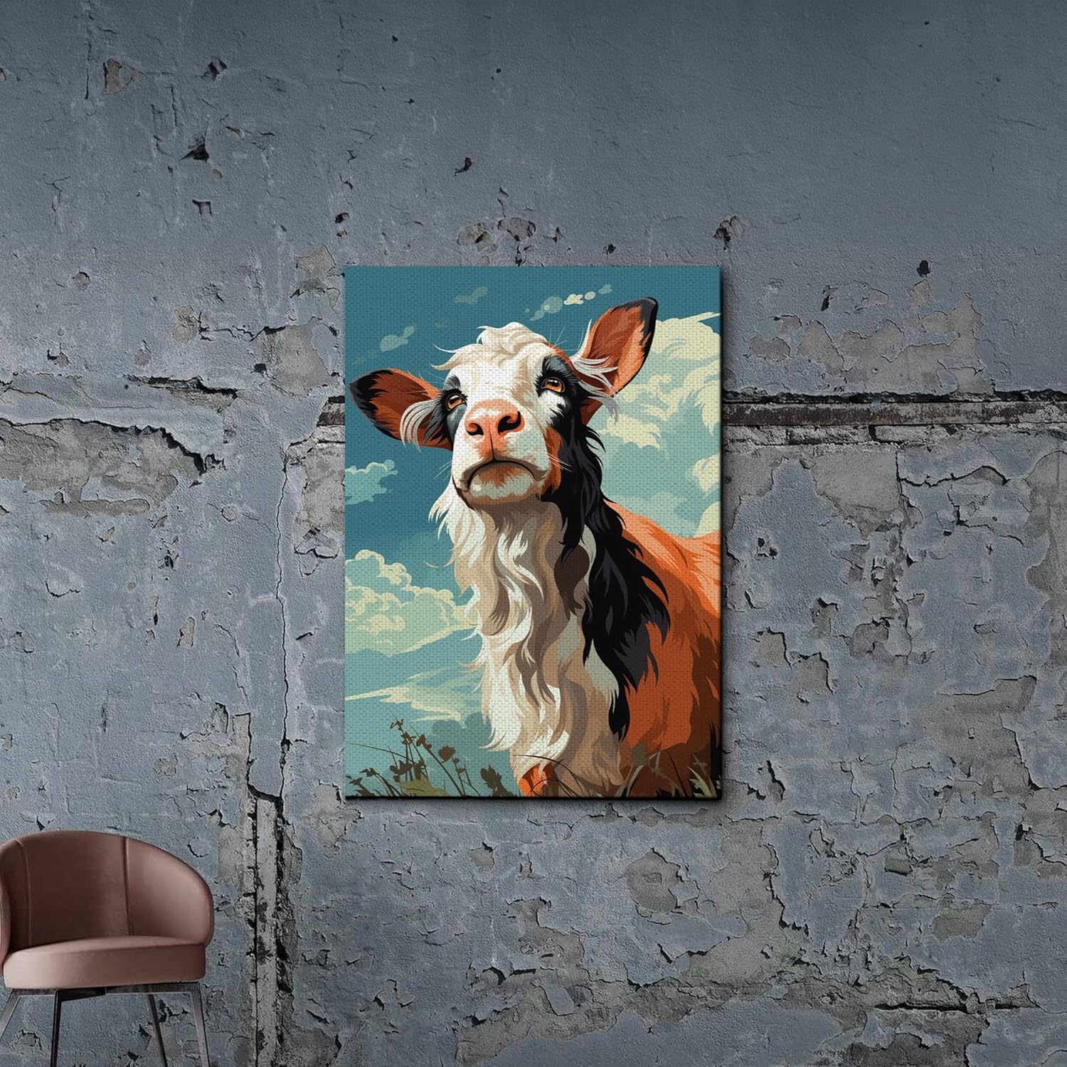 printable wall art, aesthetic room decor, fireplace mantel art, nursery wall decor