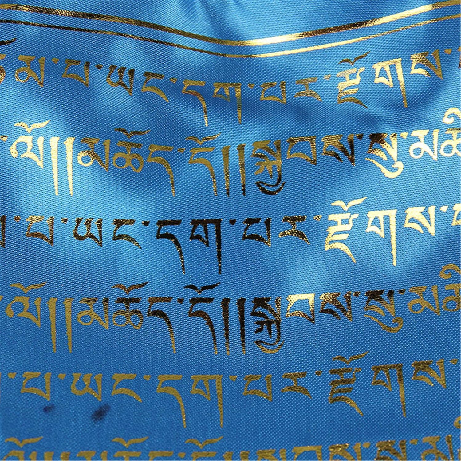 Bandera tibetana de oración  Usnisa Vijaya Dharani Sutra  Banderas multicolor de 10 pies 12 banderas Lungta para altar budista, decoración del hogar