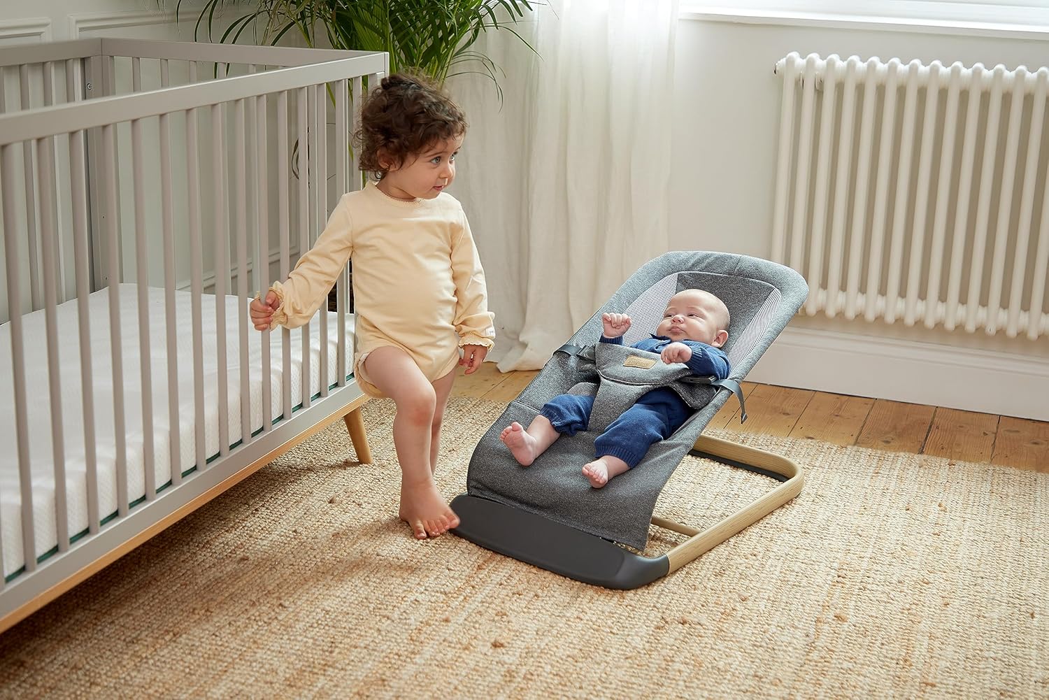 Baby Elegance Allta – Bouncer plegable para bebés, portátil, ligero y fácil de almacenar para recién nacidos y bebés
