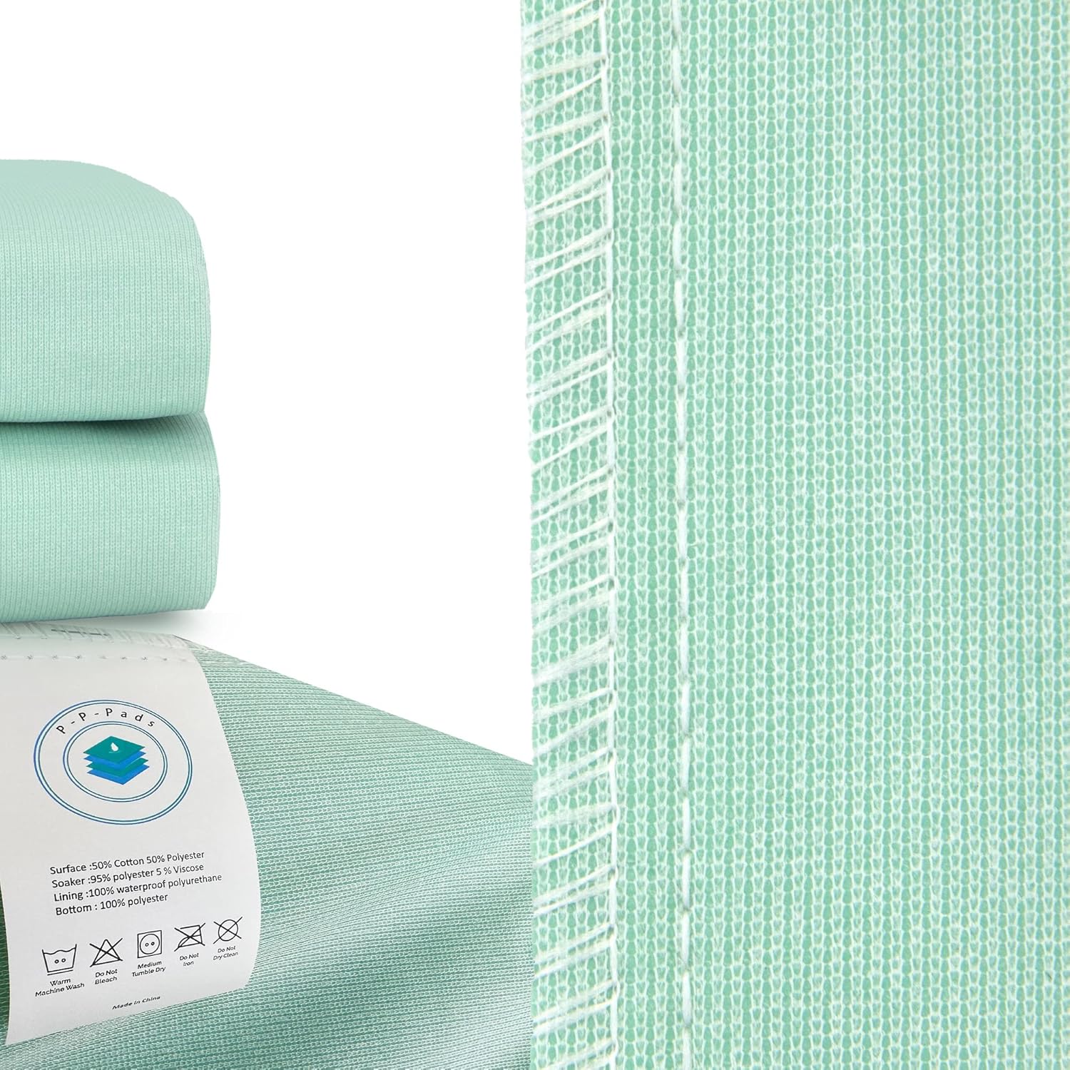Almohadillas para incontinencia para adultos, personas mayores, niños o mascotas, reutilizables, lavables, resistentes, absorbentes, protección a